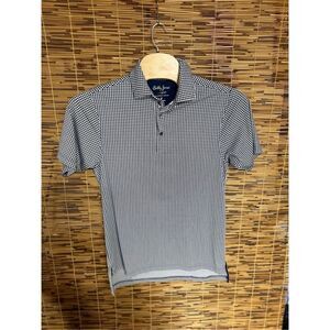 Bobby Jones X-H20 Navy and White Polo Medium (M)